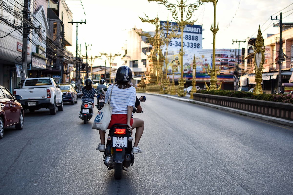 People Riding on Motorcycles