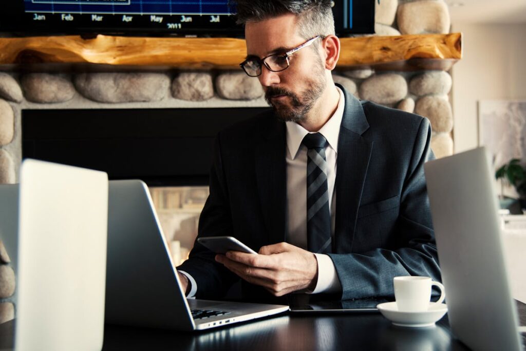 a professional guy working